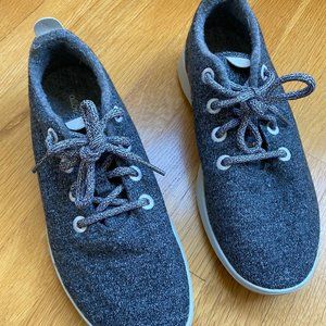 Allbirds Women's Wool Runner Natural Gray with Light Gray Sole Size 10